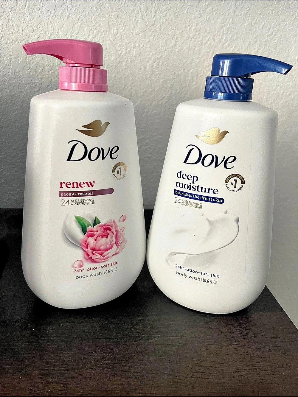 Dove Renew & Deep Moisture Body Wash Set